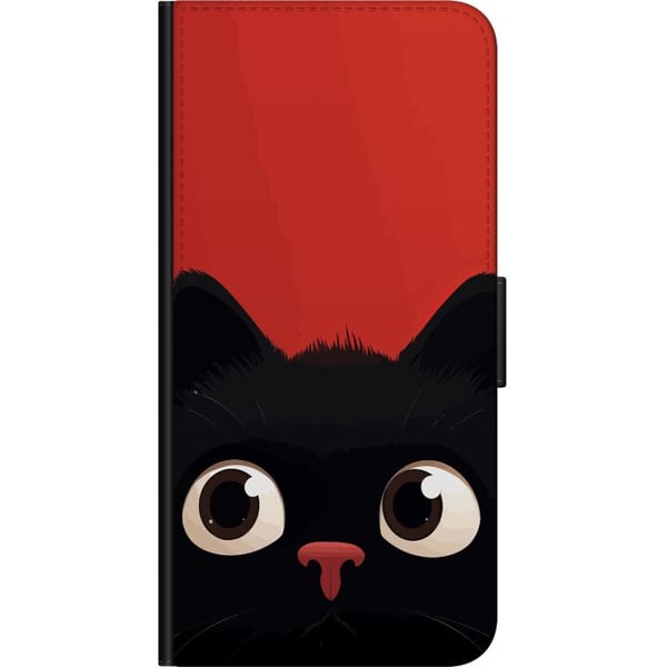 Kompatibelt Plånboksfodral till Samsung Galaxy A20s Lekfull Kisse