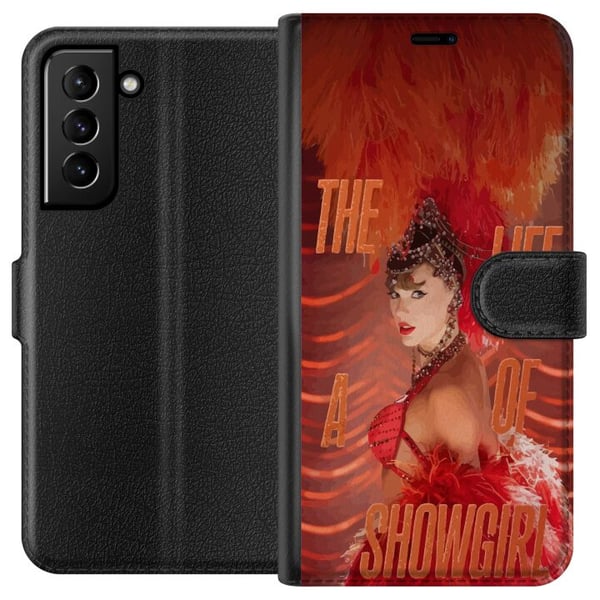 Yhteensopiva Lompakkokotelo Samsung Galaxy S21+ 5G Taylor Swift The Life of a Showgirl – Live-esitys Popdiivan hetki Yhteensopiva Lompakkokotelo Samsung Galaxy S21+ 5G Taylor Swift The Life of a Showgirl – Live-esitys Popdiivan hetki