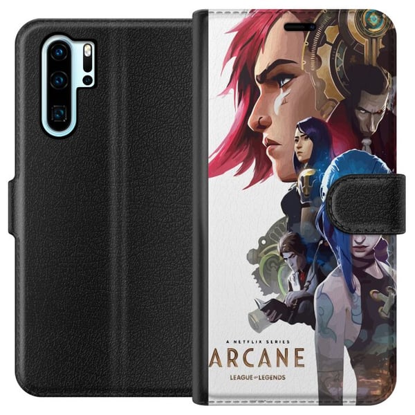 Yhteensopiva Lompakkokotelo Huawei P30 Pro League of Legends