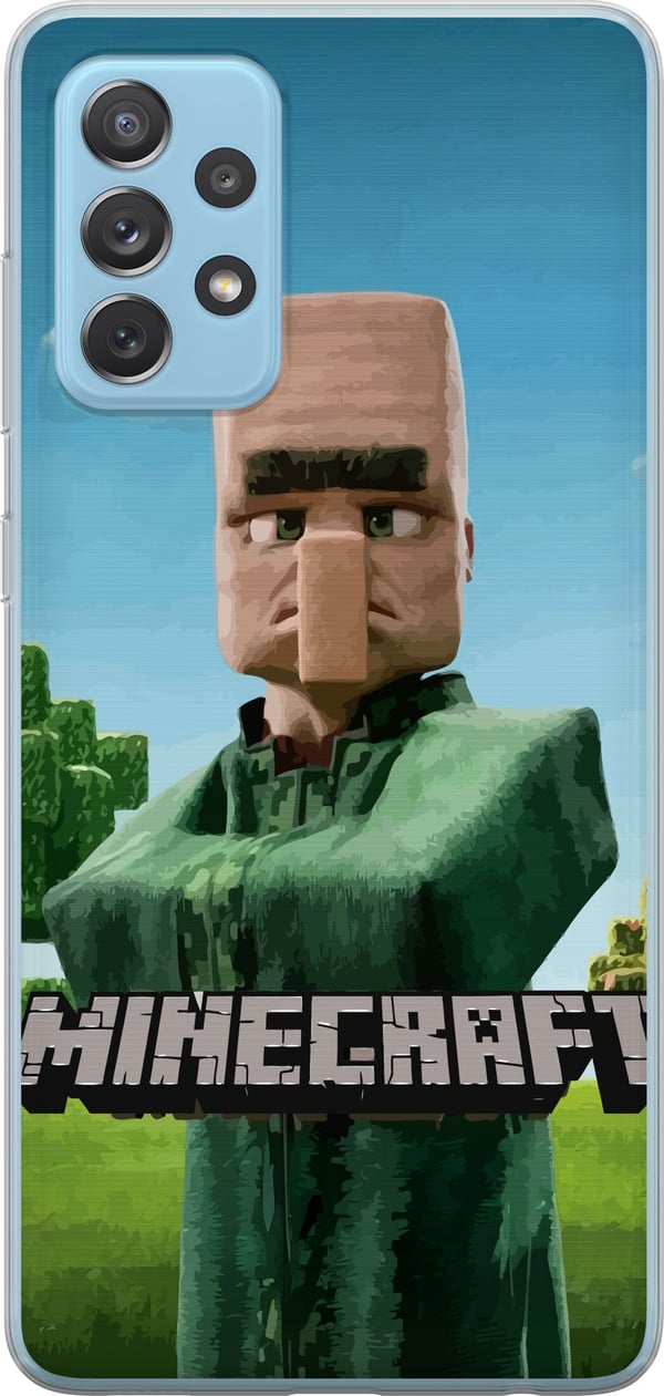 Yhteensopiva Puhelinkuori Samsung Galaxy A52 5G A Minecraft Movie