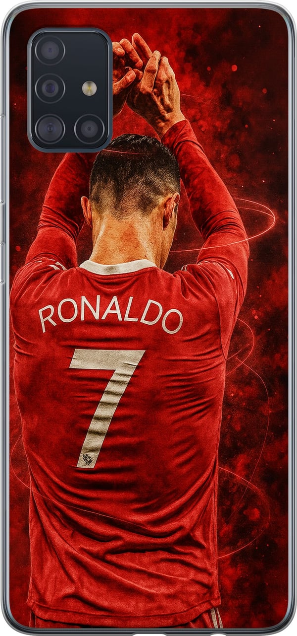 Kompatibelt Mobildeksel til Samsung Galaxy A51 Ronaldo