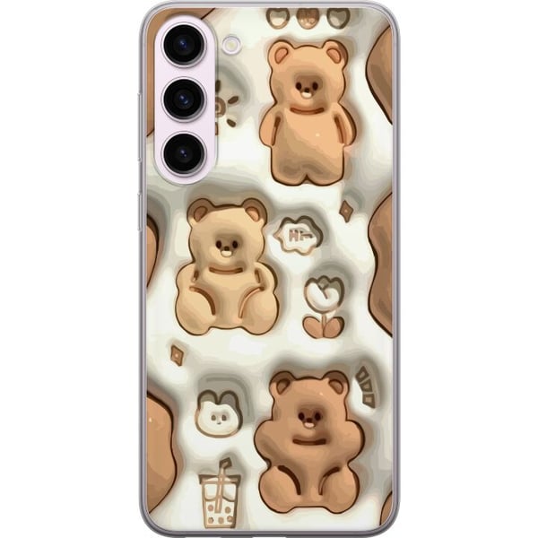 Kompatibel Mobilcover til Samsung Galaxy S23+ Boblende Bjørne Kompatibel Mobilcover til Samsung Galaxy S23+ Boblende Bjørne