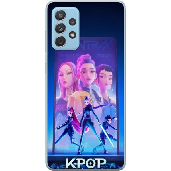 Kompatibelt Mobildeksel til Samsung Galaxy A52 5G KPop Demon Hunters 2 HuntrX futuristisk KPop-motiv med scene og sterk energi Kompatibelt Mobildeksel til Samsung Galaxy A52 5G KPop Demon Hunters 2 HuntrX futuristisk KPop-motiv med scene og sterk energi