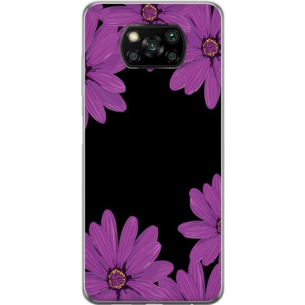 Kompatibel Mobilcover til Xiaomi Poco X3 NFC Blomsterarrangement