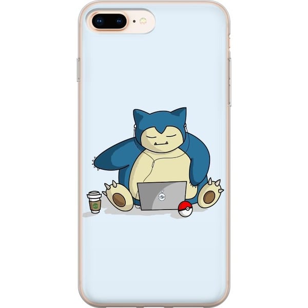 Kompatibel Mobilcover til Apple iPhone 8 Plus Pokemon Rolig Kompatibel Mobilcover til Apple iPhone 8 Plus Pokemon Rolig
