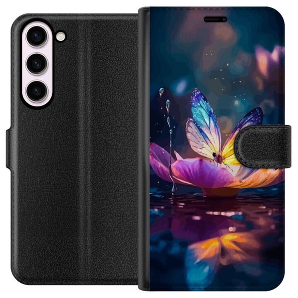 Kompatibel Tegnebogsetui til Samsung Galaxy S23+ Flyvning Kompatibel Tegnebogsetui til Samsung Galaxy S23+ Flyvning