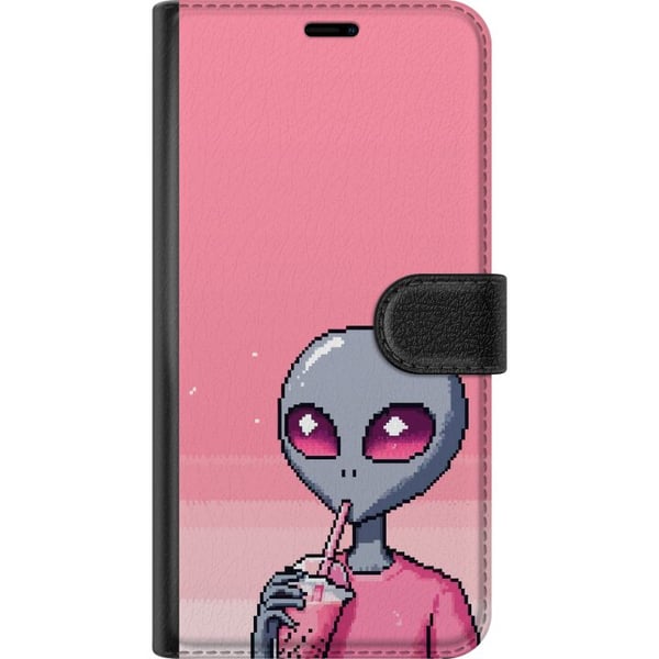 Kompatibelt Lommeboketui til Samsung Galaxy S21 Alien Smoothie