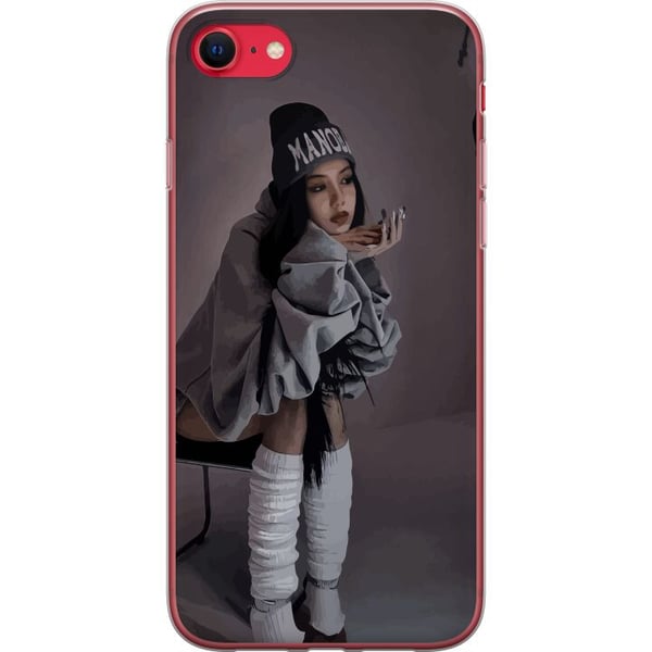 Kompatibelt Mobildeksel til Apple iPhone SE (2022) Lisa Blackpink Kpop Idol Musikkstjerne