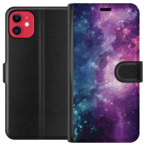 Kompatibel Tegnebogsetui til Apple iPhone 11 Nebula Kompatibel Tegnebogsetui til Apple iPhone 11 Nebula