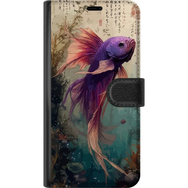 Kompatibelt Lommeboketui til Samsung Galaxy A53 5G Asiatisk koifisk japansk akvarium