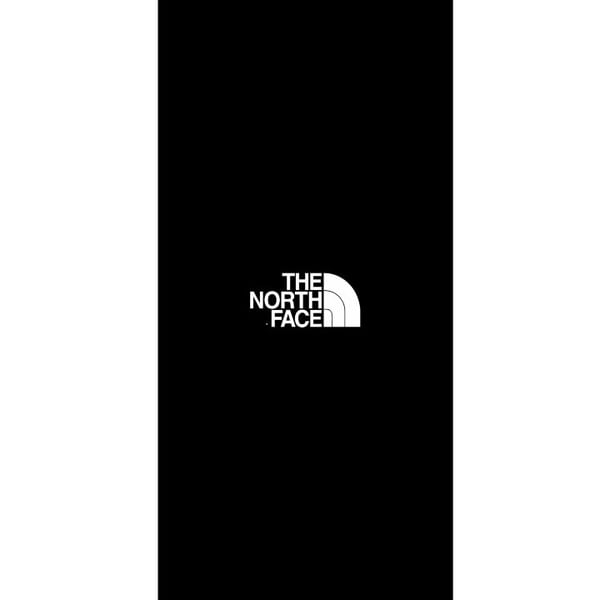 Yhteensopiva Lompakkokotelo Apple iPhone 13 Pro The North Face -logo mustavalkoisena, ajattomassa ulkoiluhenkisessä designissa, joka symboloi voimaa,