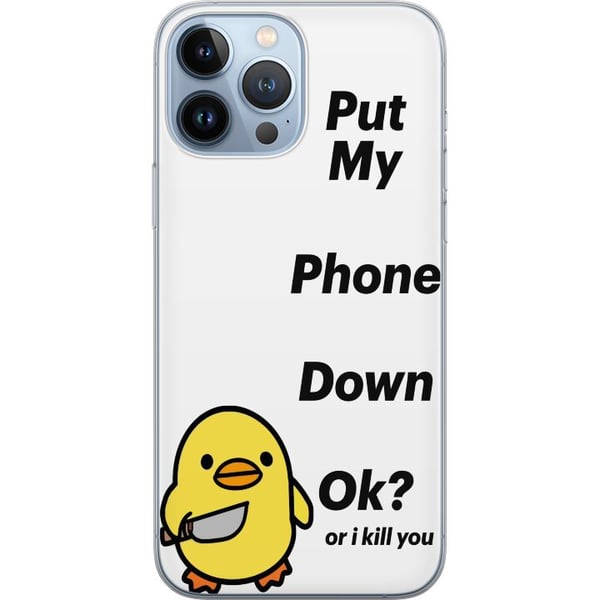 Yhteensopiva Puhelinkuori Apple iPhone 13 Pro Max Lägg ner den