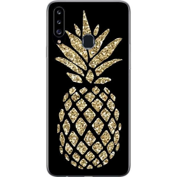 Kompatibelt Mobildeksel til Samsung Galaxy A20s Ananas