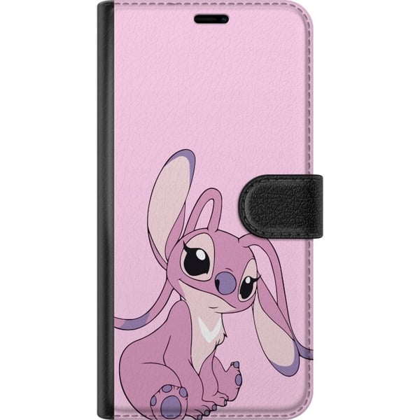 Kompatibelt Plånboksfodral till Samsung Galaxy A32 5G Stitch rosa