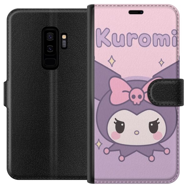 Yhteensopiva Lompakkokotelo Samsung Galaxy S9+ Kuromi Kawaii Yhteensopiva Lompakkokotelo Samsung Galaxy S9+ Kuromi Kawaii