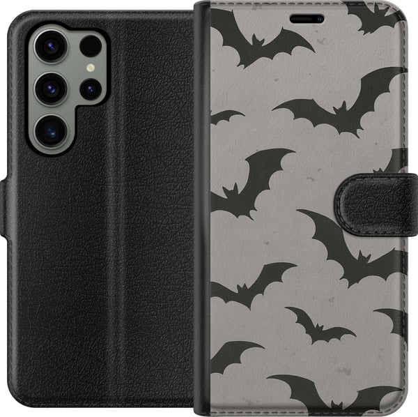 Kompatibelt Plånboksfodral till Samsung Galaxy S23 Ultra Flutterprint