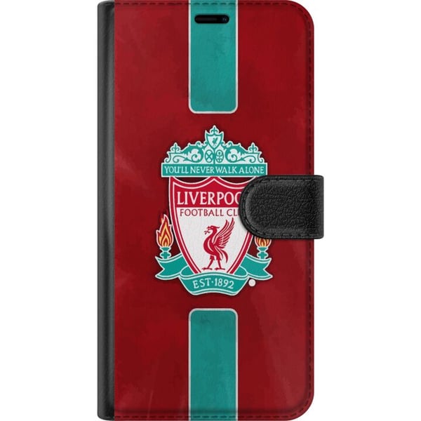 Kompatibelt Plånboksfodral till Samsung Galaxy A20e Liverpool FC – Klassisk Fotbollsstolthet i Rött