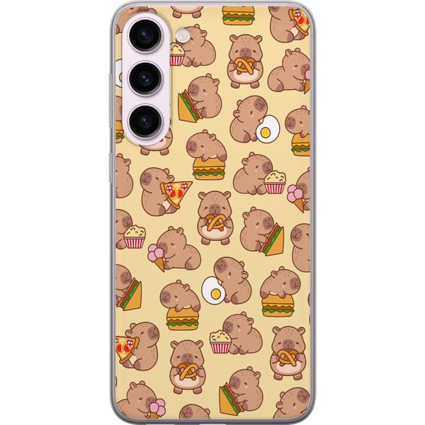 Kompatibel Mobilcover til Samsung Galaxy S23+ Kawaii capybara mobilcover med flere søde figurer Kompatibel Mobilcover til Samsung Galaxy S23+ Kawaii capybara mobilcover med flere søde figurer