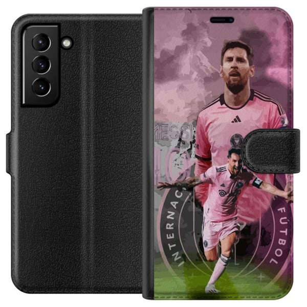 Yhteensopiva Lompakkokotelo Samsung Galaxy S21+ 5G Messi Yhteensopiva Lompakkokotelo Samsung Galaxy S21+ 5G Messi