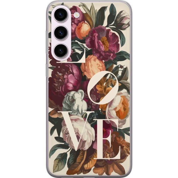Kompatibel Mobilcover til Samsung Galaxy S23+ Love blomstermotiv med pæoner i vintage stil, romantisk og varmt design til dig, der elsker klassisk sk Kompatibel Mobilcover til Samsung Galaxy S23+ Love blomstermotiv med pæoner i vintage stil, romantisk og varmt design til dig, der elsker klassisk sk