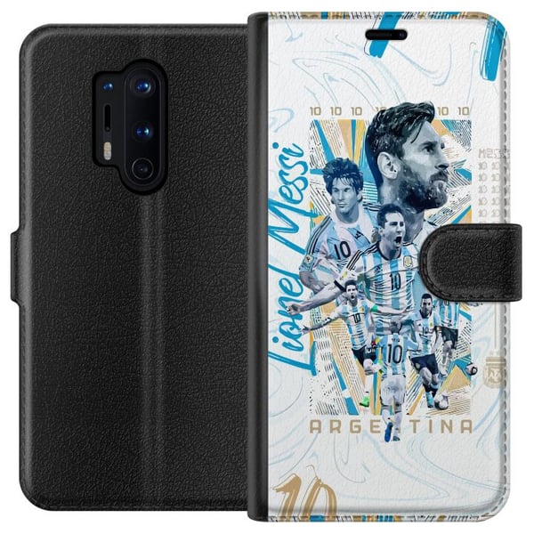 Yhteensopiva Lompakkokotelo OnePlus 8 Pro Lionel Messi