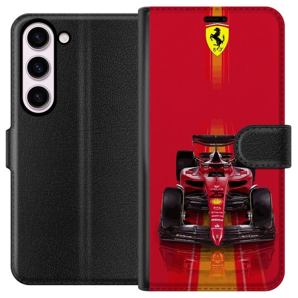 Kompatibelt Lommeboketui til Samsung Galaxy S23 Rød formelbil i ikonisk racingdesign med sporty presisjon Kompatibelt Lommeboketui til Samsung Galaxy S23 Rød formelbil i ikonisk racingdesign med sporty presisjon