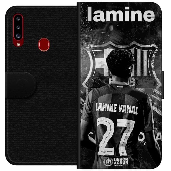 Kompatibelt Plånboksfodral till Samsung Galaxy A20s Lamine Yamal