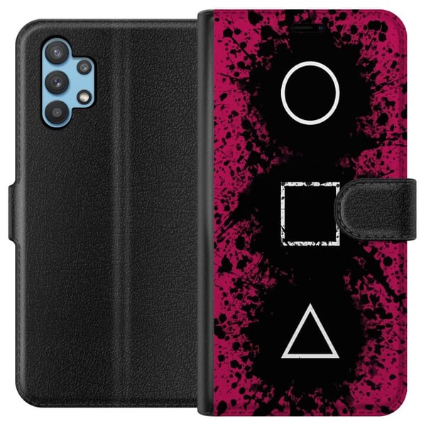 Kompatibelt Plånboksfodral till Samsung Galaxy A32 5G Squid Game 2 - Vem är du? Kompatibelt Plånboksfodral till Samsung Galaxy A32 5G Squid Game 2 - Vem är du?