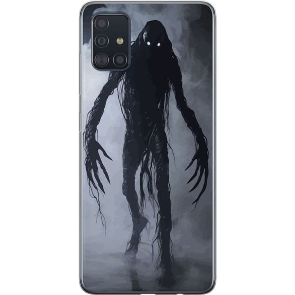 Yhteensopiva Puhelinkuori Samsung Galaxy A51 Sumuinen hirviö fantasia tumma olento