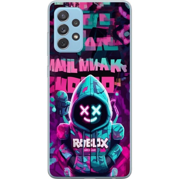 Kompatibelt Mobildeksel til Samsung Galaxy A52 5G Neon Gamer kult spillmotiv med hette, neonlys og futuristisk gamingstil Kompatibelt Mobildeksel til Samsung Galaxy A52 5G Neon Gamer kult spillmotiv med hette, neonlys og futuristisk gamingstil