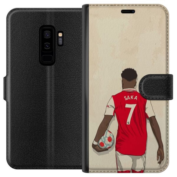 Yhteensopiva Lompakkokotelo Samsung Galaxy S9+ Saka Fotboll Arsenal FC Motiv Spelare Premier League Yhteensopiva Lompakkokotelo Samsung Galaxy S9+ Saka Fotboll Arsenal FC Motiv Spelare Premier League