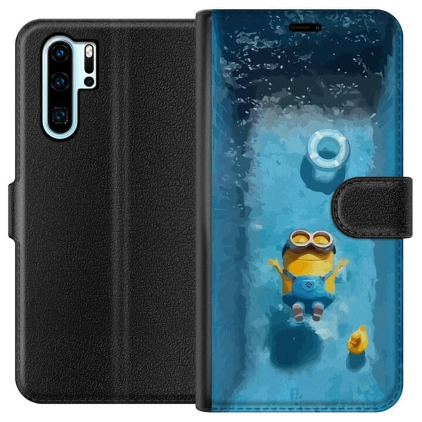 Kompatibel Tegnebogsetui til Huawei P30 Pro Minions Grusomme mig tegnefilm