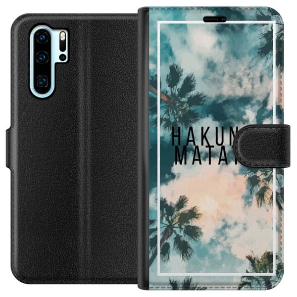 Yhteensopiva Lompakkokotelo Huawei P30 Pro Hakuna Matata
