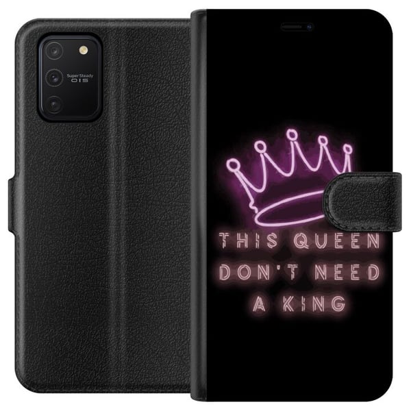 Kompatibelt Lommeboketui til Samsung Galaxy S10 Lite Dronning Sitat Jentekraft Feminist Kompatibelt Lommeboketui til Samsung Galaxy S10 Lite Dronning Sitat Jentekraft Feminist