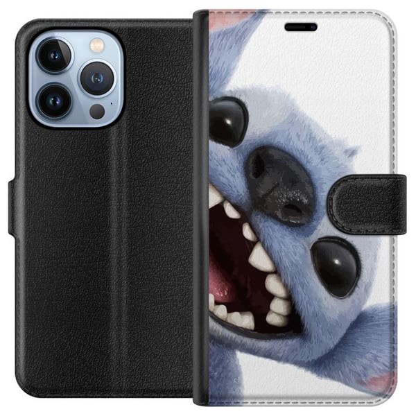 Yhteensopiva Lompakkokotelo Apple iPhone 13 Pro Lilo & Stitch Yhteensopiva Lompakkokotelo Apple iPhone 13 Pro Lilo & Stitch