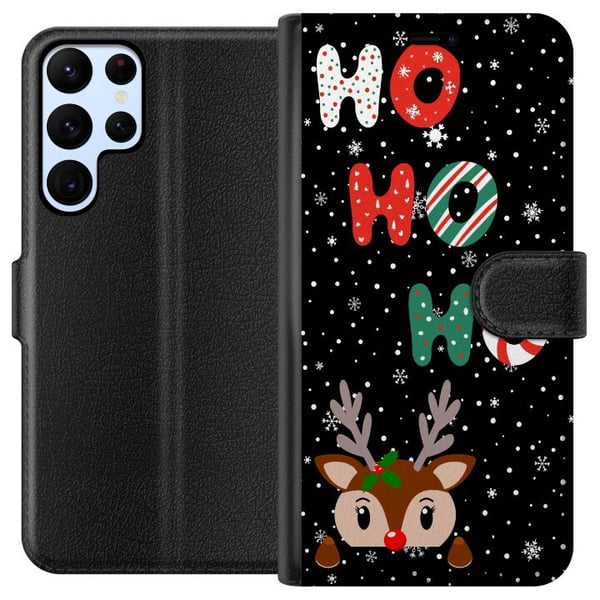 Yhteensopiva Lompakkokotelo Samsung Galaxy S22 Ultra 5G HO HO HO