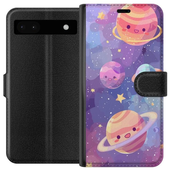 Yhteensopiva Lompakkokotelo Google Pixel 6a Avaruus Makea