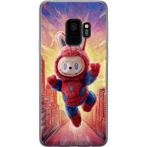 Yhteensopiva Puhelinkuori Samsung Galaxy S9 Nukkuva koiranpentu silmälasit päässä kirjan päällä, lämminhenkinen ja kodikas aihe, jossa on suloinen op Yhteensopiva Puhelinkuori Samsung Galaxy S9 Nukkuva koiranpentu silmälasit päässä kirjan päällä, lämminhenkinen ja kodikas aihe, jossa on suloinen op
