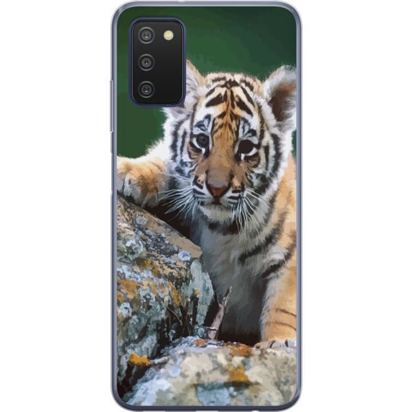 Kompatibel Mobilcover til Samsung Galaxy A03s Tiger