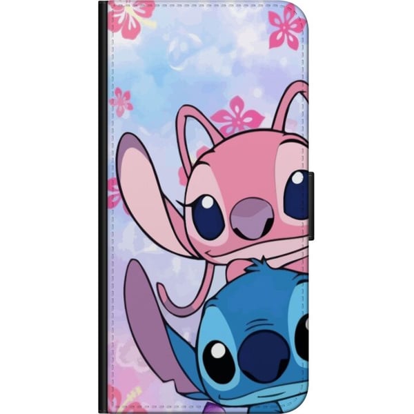 Kompatibelt Lommeboketui til Samsung Galaxy A03s Stitch & Angel