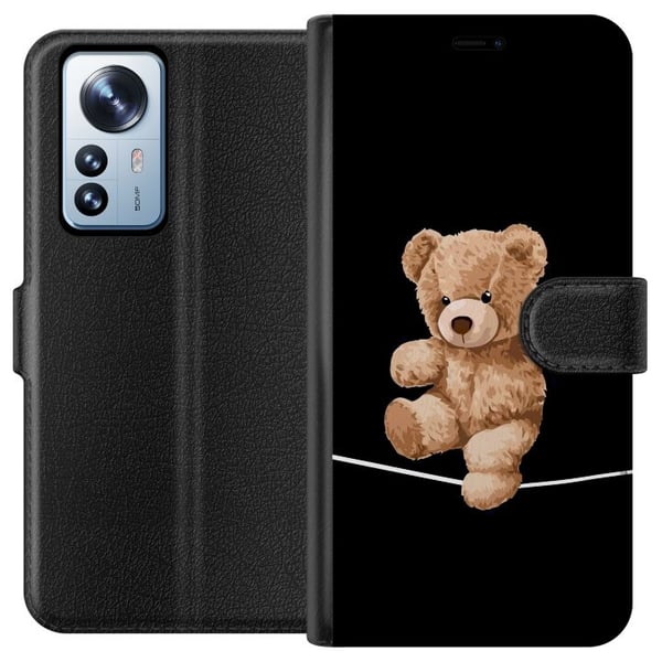 Kompatibel Tegnebogsetui til Xiaomi 12 Pro Bjørn