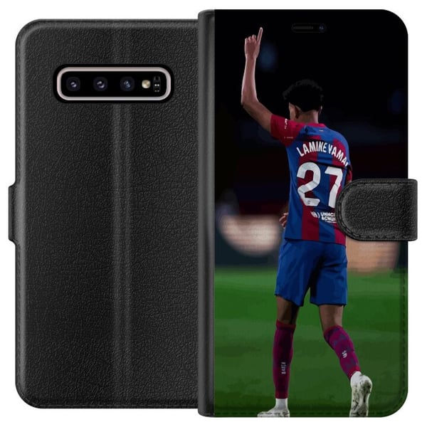 Kompatibelt Plånboksfodral till Samsung Galaxy S10+ Lamine Yamal