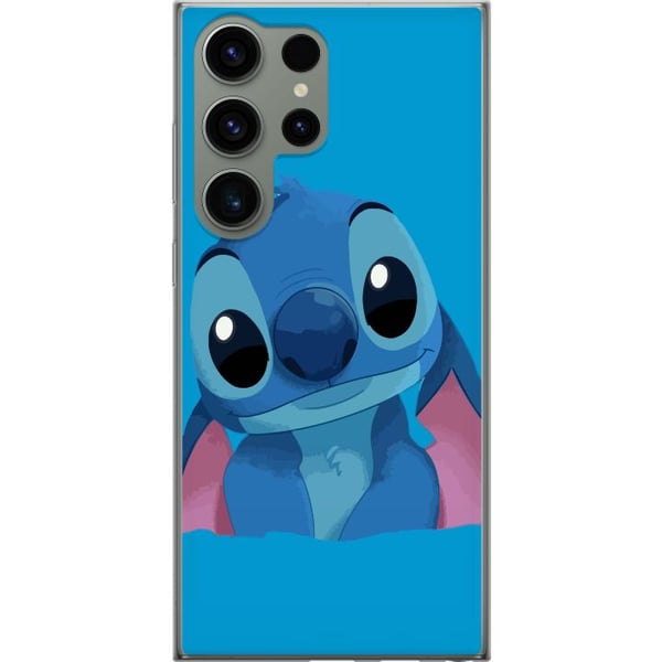 Kompatibel Mobilcover til Samsung Galaxy S23 Ultra Stitch Blå