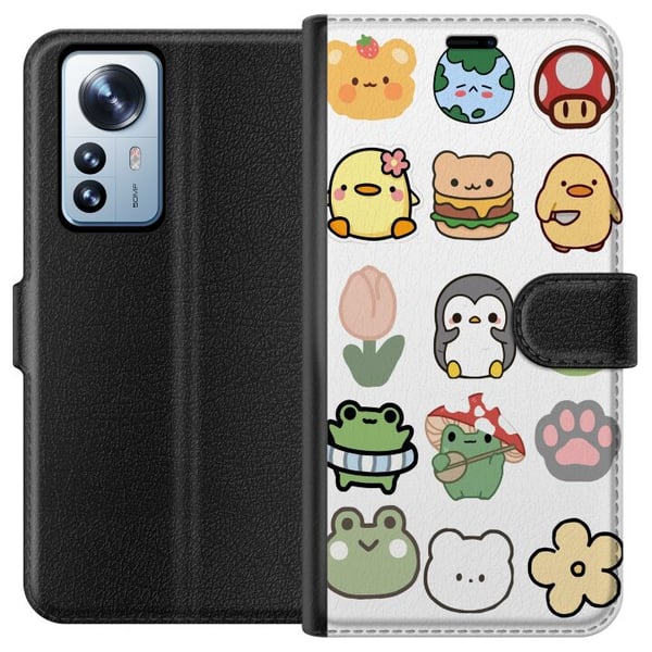 Yhteensopiva Lompakkokotelo Xiaomi 12 Pro Kawaii Friends Yhteensopiva Lompakkokotelo Xiaomi 12 Pro Kawaii Friends