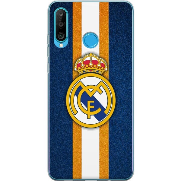Kompatibelt Mobilskal till Huawei P30 lite Real Madrid CF