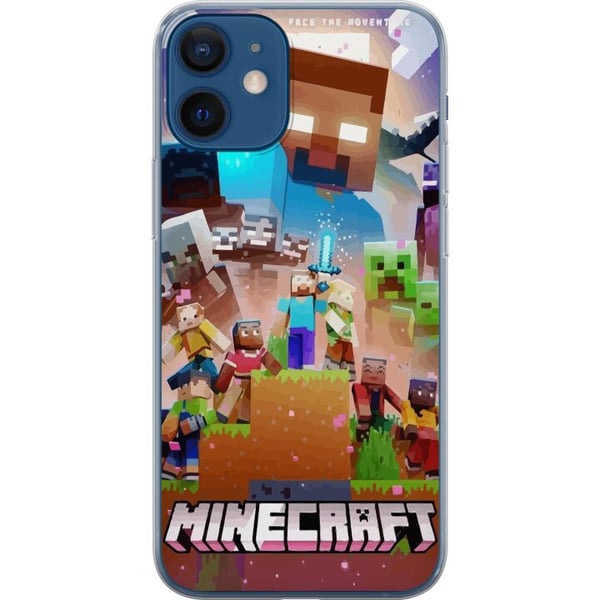 Kompatibelt Mobildeksel til Apple iPhone 12 Minecraft