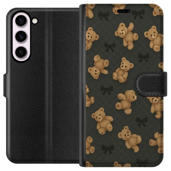 Kompatibel Tegnebogsetui til Samsung Galaxy S23+ Teddy Knus Kompatibel Tegnebogsetui til Samsung Galaxy S23+ Teddy Knus