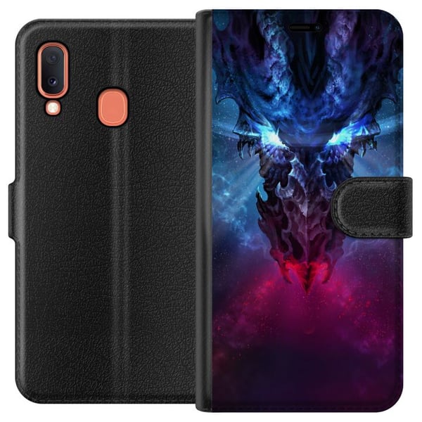Kompatibelt Lommeboketui til Samsung Galaxy A20e Drake Kompatibelt Lommeboketui til Samsung Galaxy A20e Drake