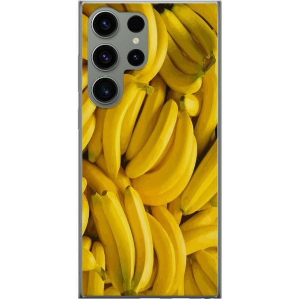 Kompatibel Mobilcover til Samsung Galaxy S23 Ultra Banan mønster Kompatibel Mobilcover til Samsung Galaxy S23 Ultra Banan mønster