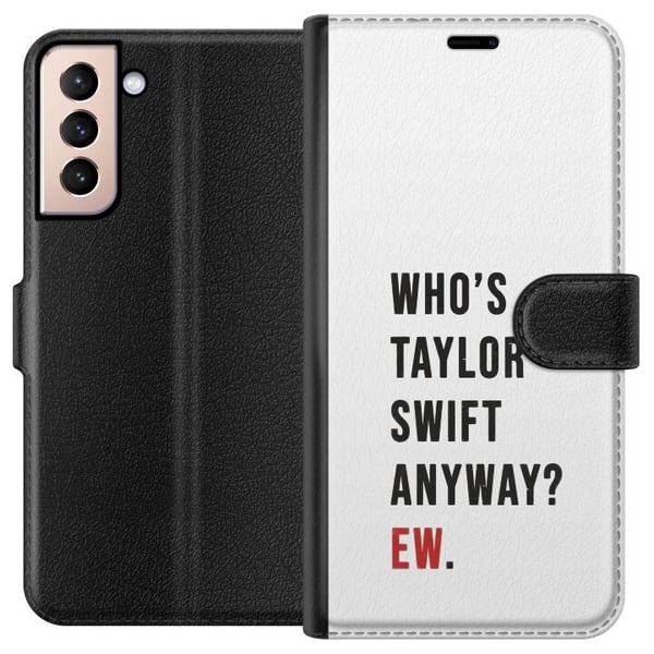 Kompatibelt Plånboksfodral till Samsung Galaxy S21 Taylor Swift